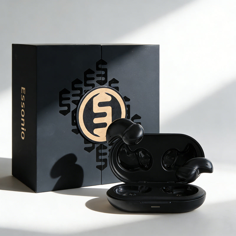 Essonio H8 Sleep Earbuds | 53dB Noise Reduction, 80H Playtime, Ultra-Small for Side Sleepers, Snore Blocking Comfortable Earplugs 2