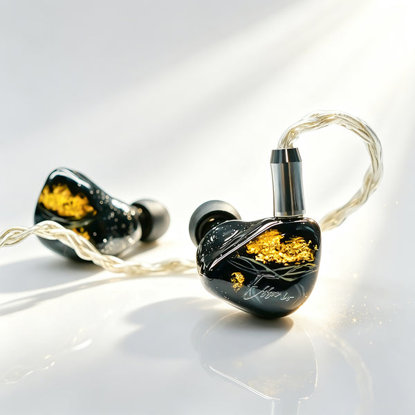 Essonio ES-C19 in-Ear Monitors | 5 Knowles BA Drivers, 4.4mm Balanced, Hi-Res Audiophile IEM