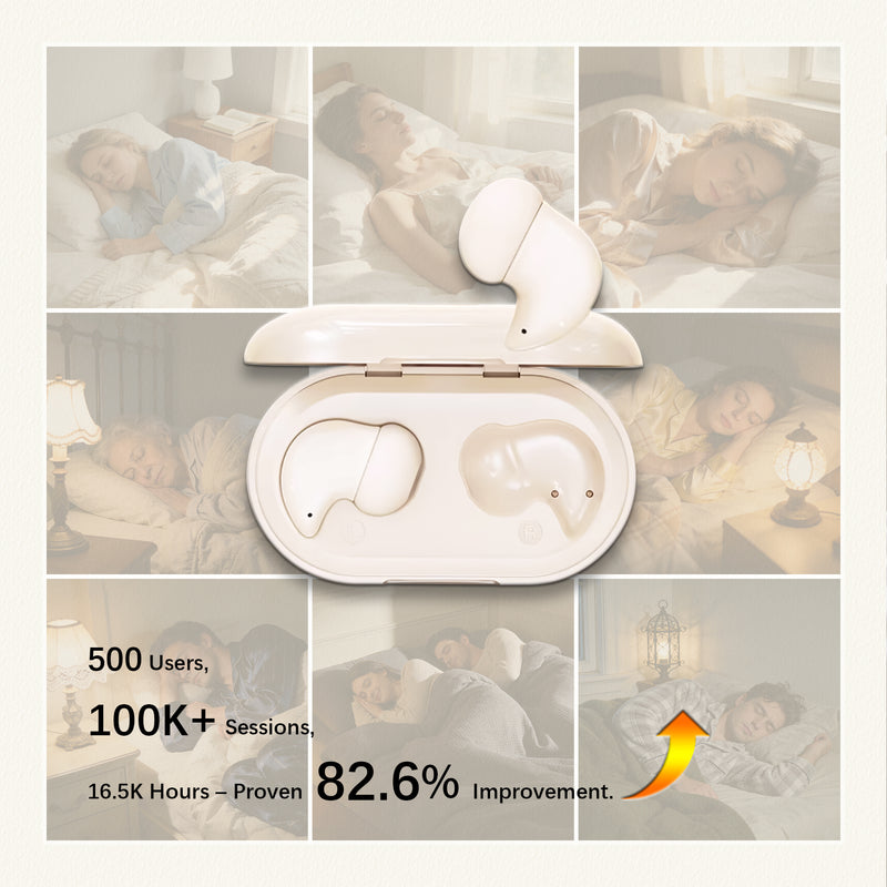 Essonio H8 Sleep Earbuds | 53dB Noise Reduction, 80H Playtime, Ultra-Small for Side Sleepers, Snore Blocking Comfortable Earplugs 4